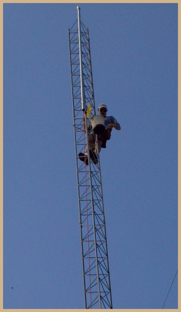 Steve on Tower